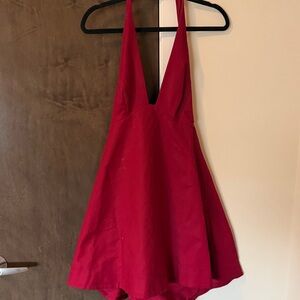 Halston Heritage Red Dress